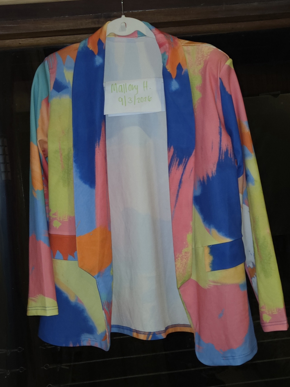 Women's Abstract Blazer